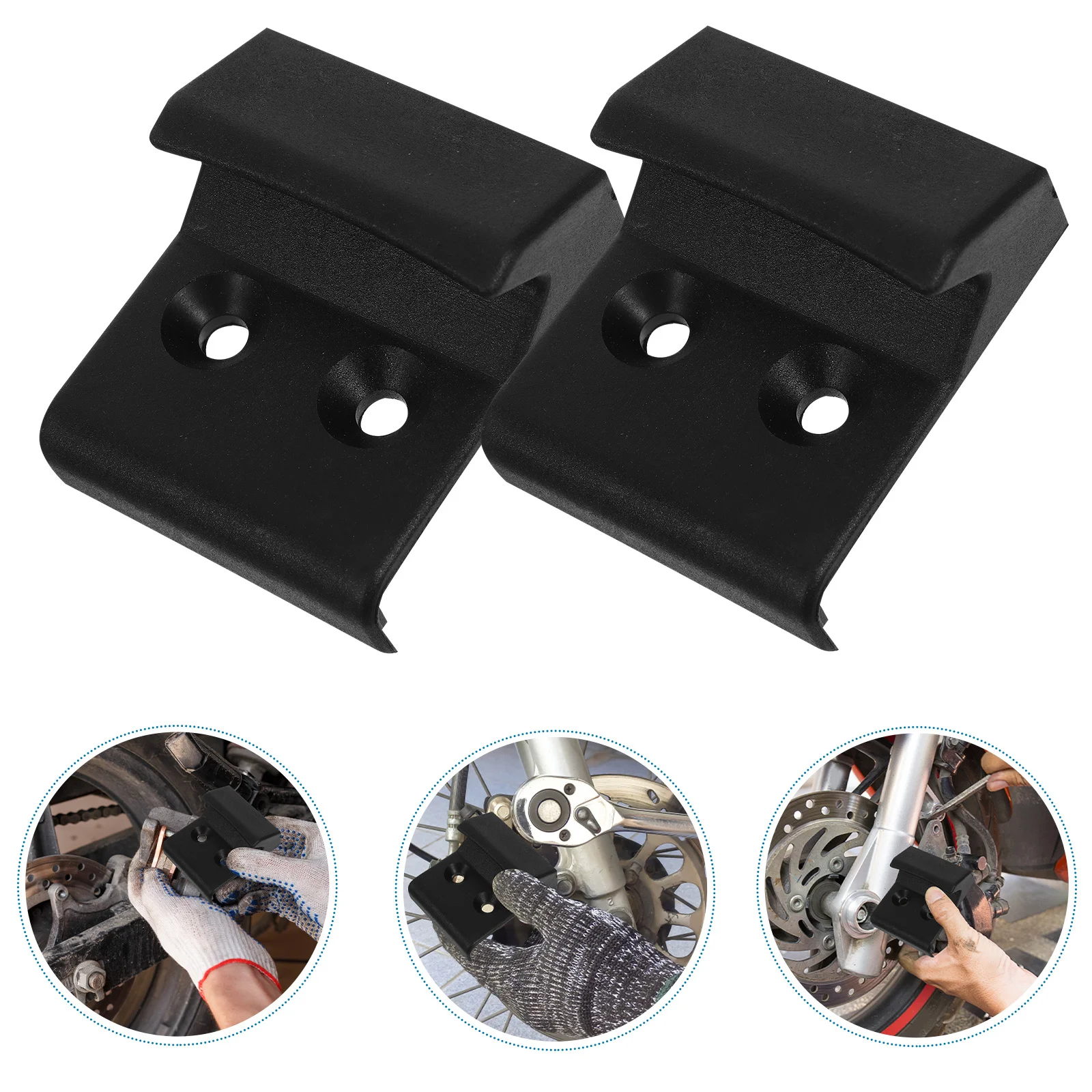 

4pcs Tire Changer Accessory Jaw Protectors Reusable Demount Tool For Motorcycle Vehicle Wheel Maintenance Durable Nylon Clamp