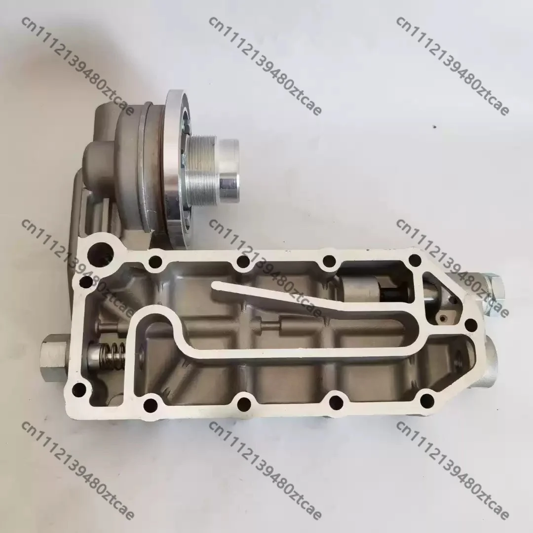 Engine Oil Filter Base Construction Machinery Equipment Replacement Spare Parts