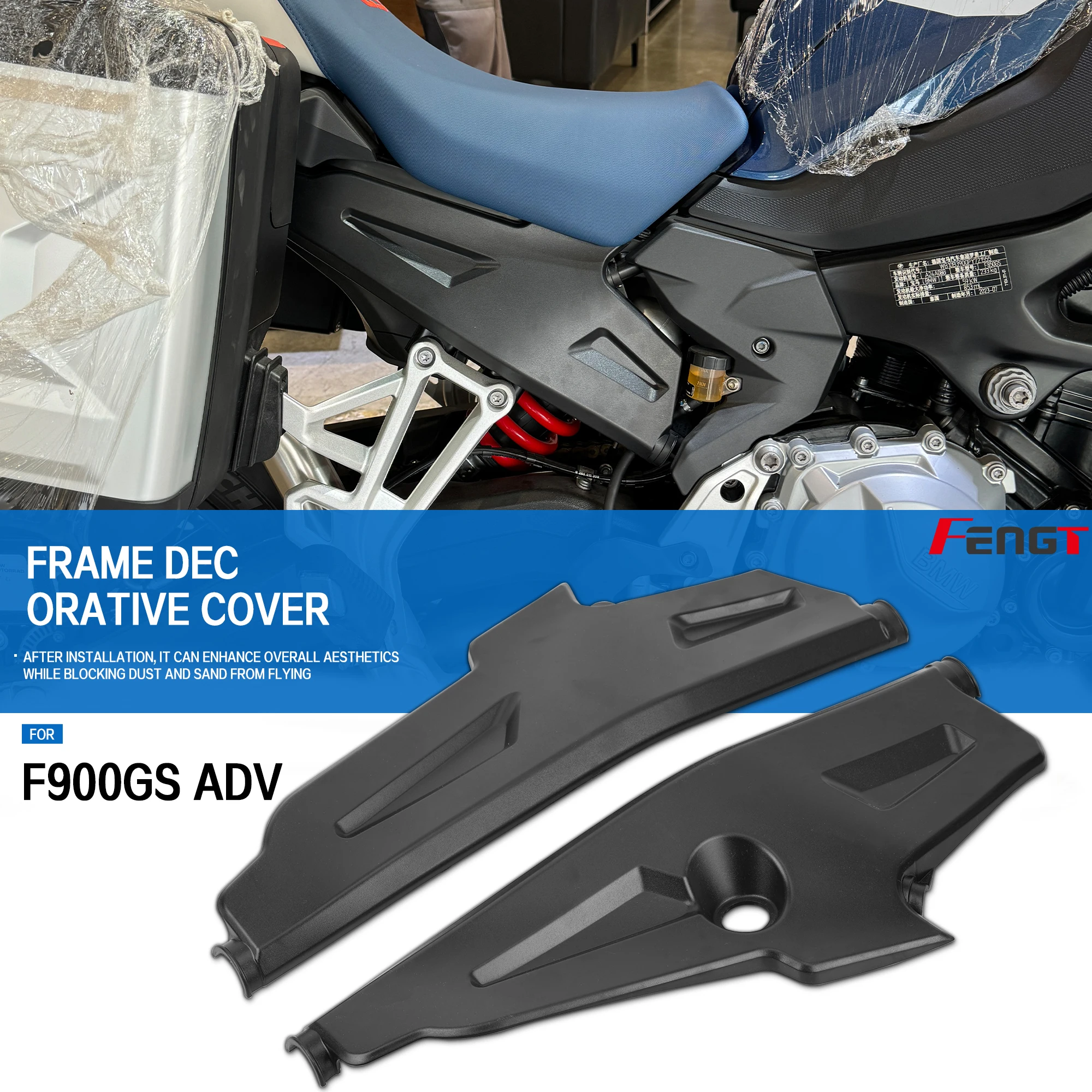 

For BMW For BMW F900GS ADV Adventure 2023-2025 Motorcycle Frame Infill Side Panel Set Protector Fairing Cover