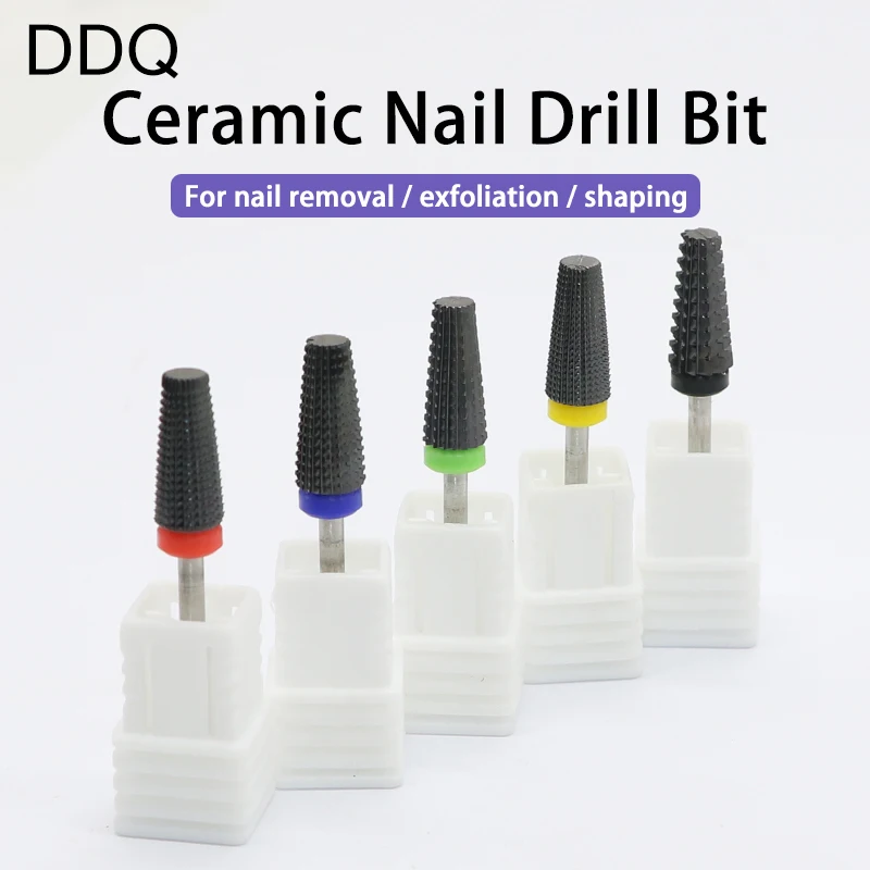 5 في 1 مسمار لقمة ثقب كربيد سريع إزالة الاكريليك أو الصلب هلام 3/32 "عرقوب مانيكير مسمار الفن آلة الحفر الأظافر اكسسوارات #1