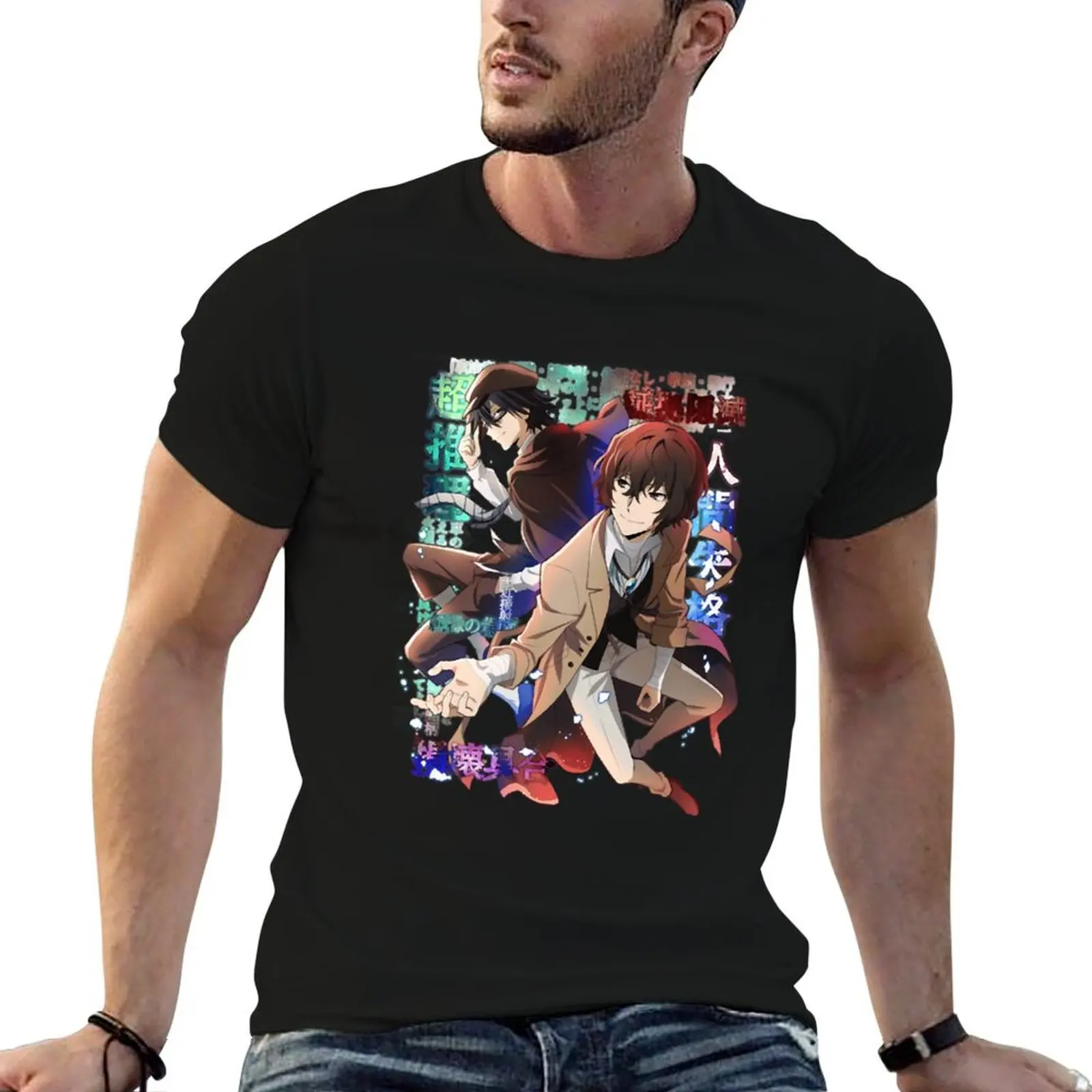 

Dazai mayoi anime poster T-Shirt man t shirt graphic man t shirt luxury t shirt man designer T-shirt