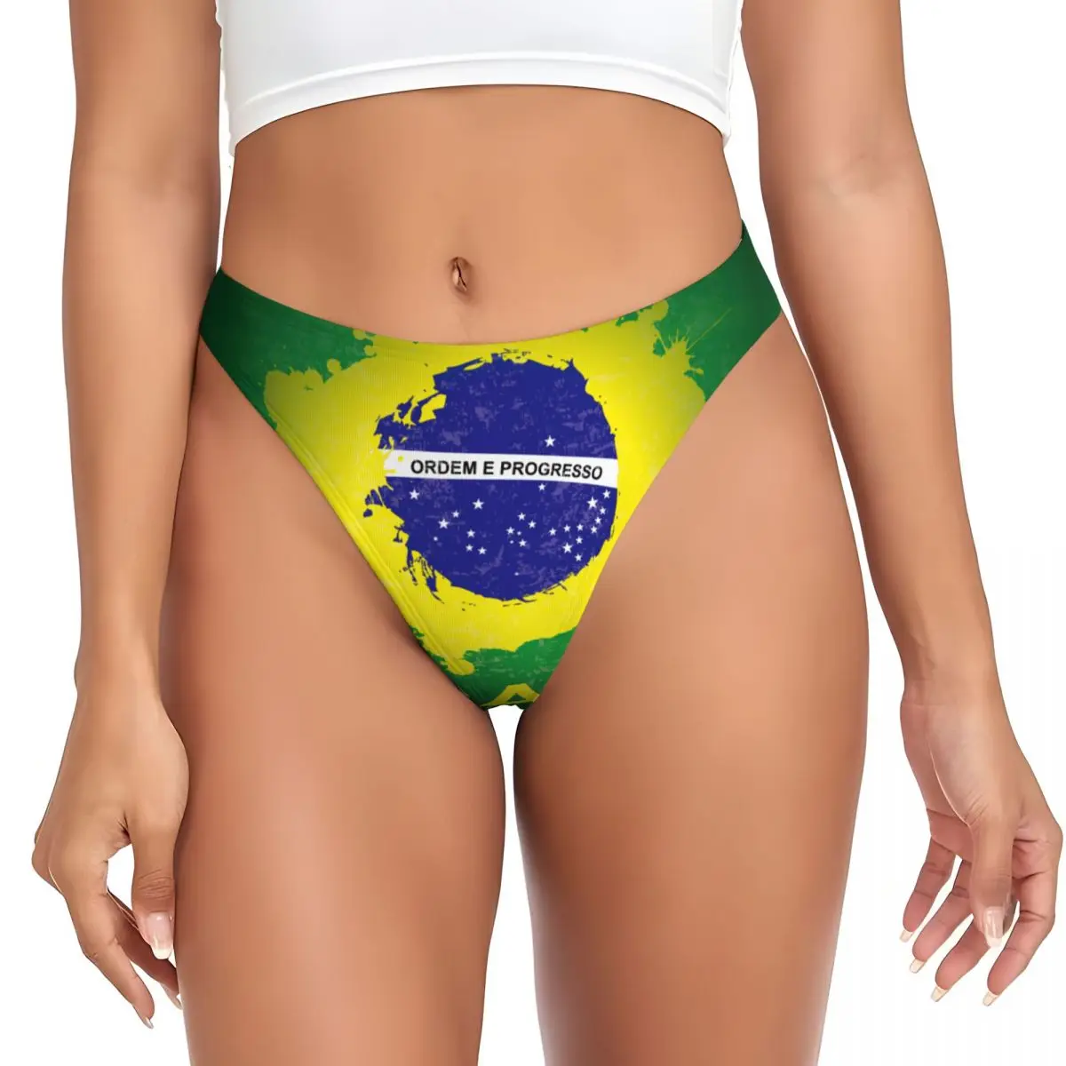 Slip Brasile personalizzati Intimo Mutandine elasticizzate comode da donna