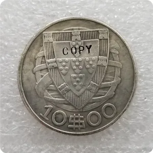 Gedenkwährung für Sammlerstücke, Portugal 10 $ 10 Münze, Gedenkwährung, 1933.1937.1942.1949 10 Hauptverkaufsmünzen Portugal - №4