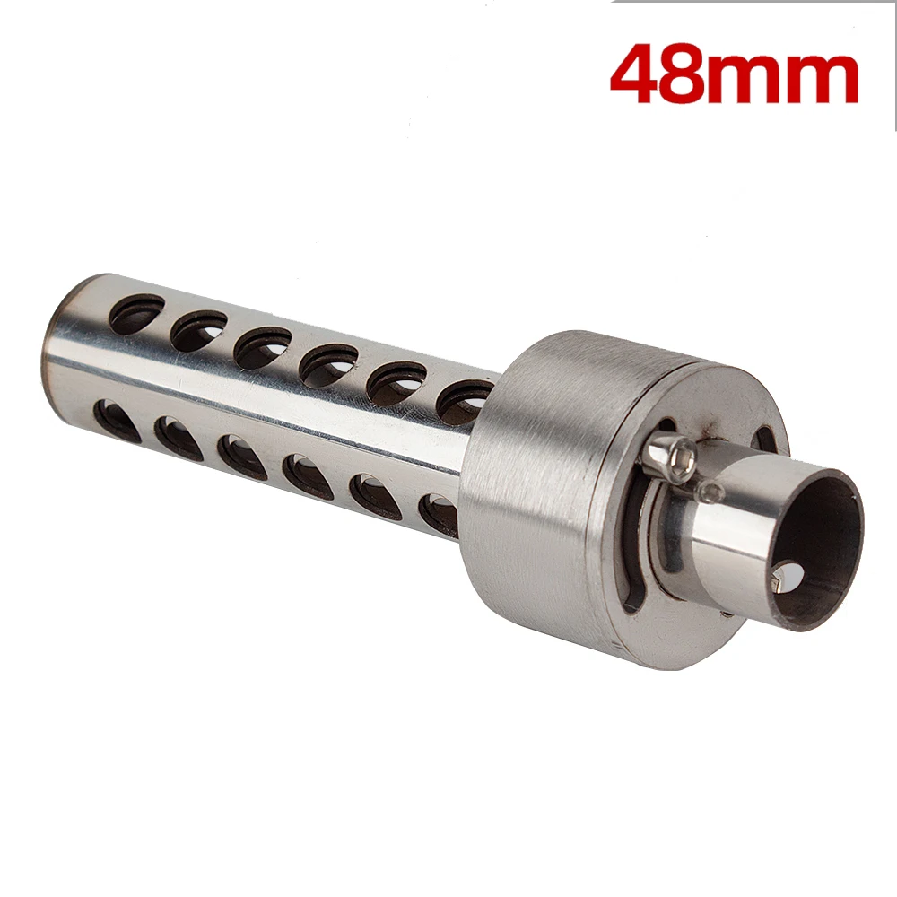 Universal 48MM 51MM motorcycle exhaust system Rotating Adjustable Motorcycle Exhaust Stainless Steel DB Killer motorcycle parts image 5