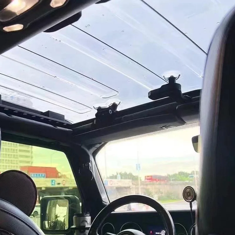 Transparent car roof, starry sky roof, PC transparent sunroof, UV-resistant acrylic