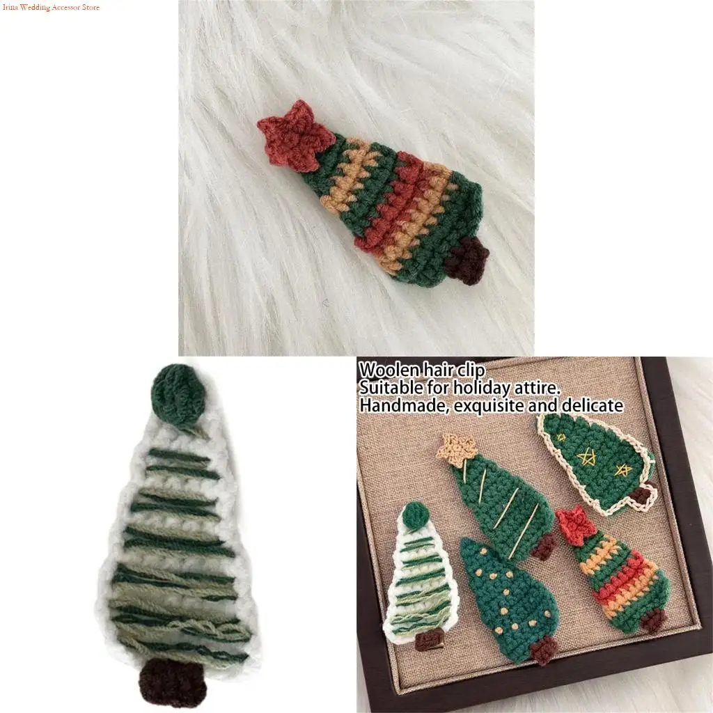 G92D Christmas Hair Clip Daily Dating Hairclip Exaggerated Personality Hairpin