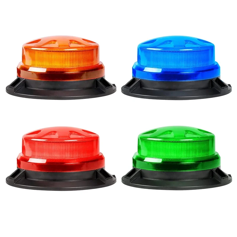 LED Car Emergency Traffic Strobe Lights Vehicles Rooftop Flashing Warning Beacon Light Safety signal lamp 12V-24V