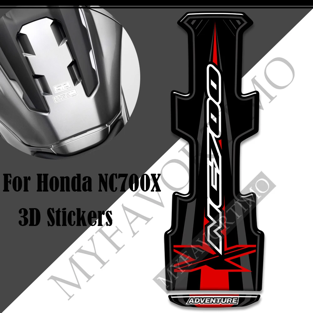 

For Honda NC700 NC700X Motorcycle Tank Pad Gas Fuel Oil Kit Knee Fender Fairing Helmet Protector Stickers Decals