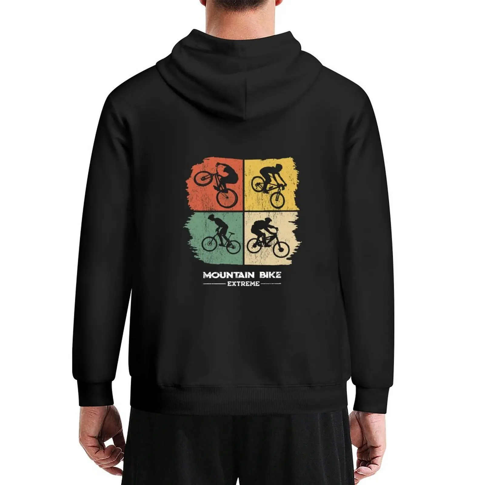 

Mountain Bike MTB Bike Bicycle Retro Vintage Hoodie korean autumn clothes mens clothing autumn hoodie oversize