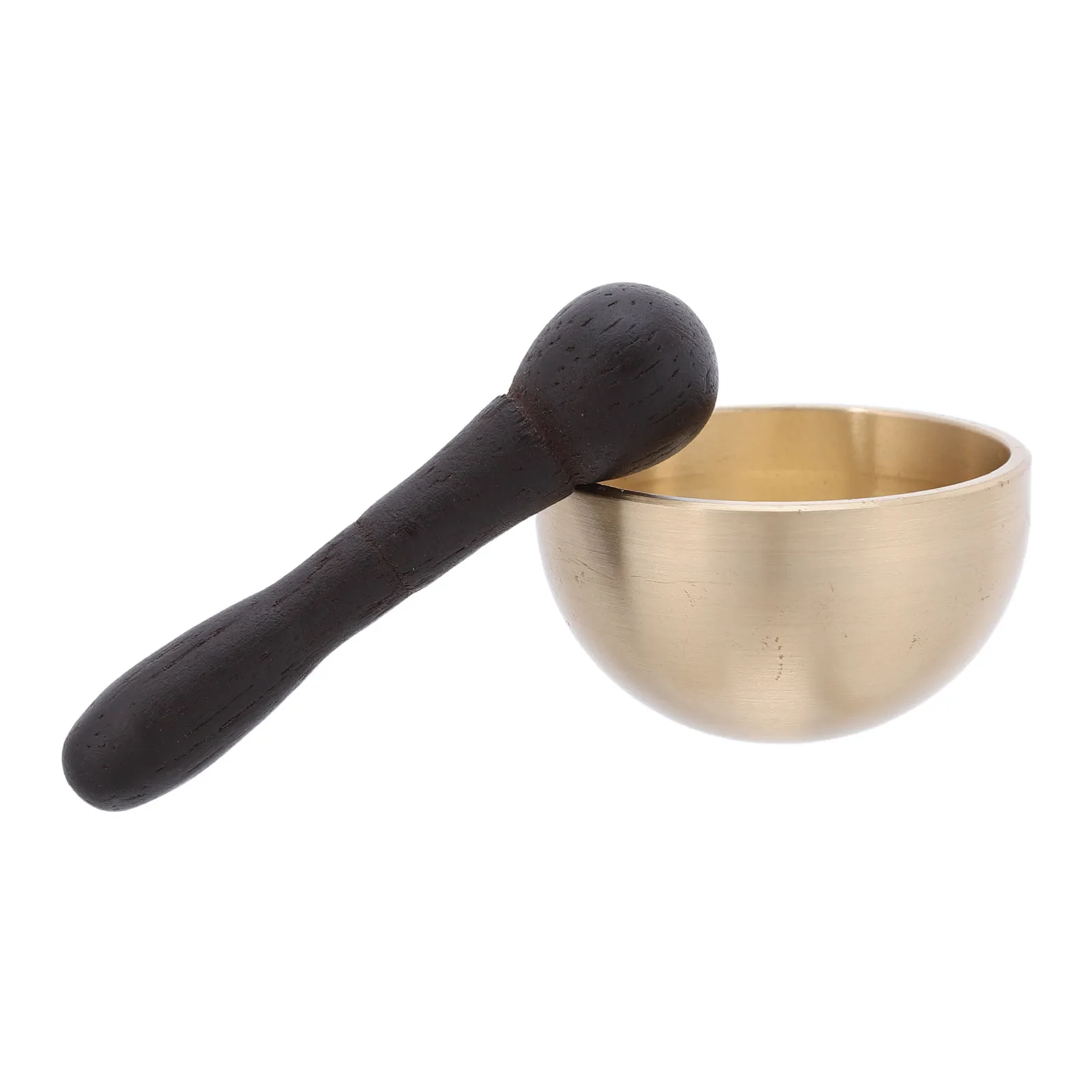 1 ensemble de mini bols chantants tibétains de 1,6 pouces, bol sonore de méditation avec batte en bois, carillon de yoga pour la pleine conscience, la prière et la décoration intérieure