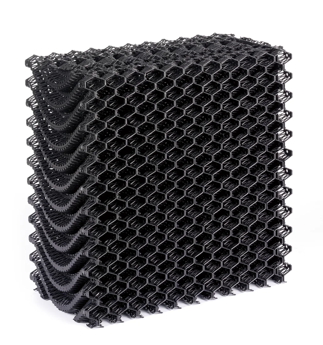 PVC High Quality Anti-corrosion Plastic Material Evaporative Cooling Pad