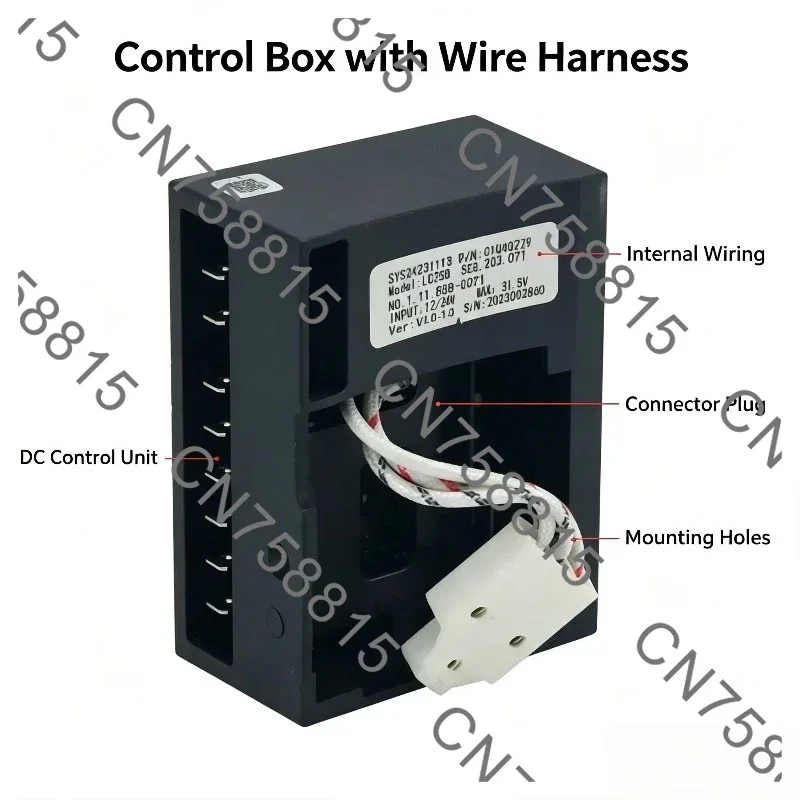 12/24 V DC Car Refrigerator Frequency Conversion Compressor Drive Universal DC25H ZH25G，Original LC25B (H020051) (2.07.028)