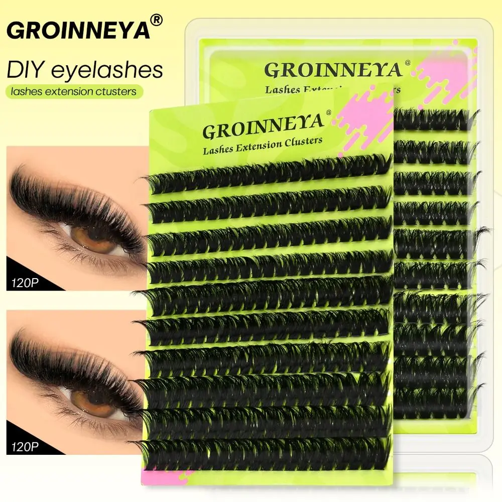 8-16mm Length Single Cluster False Eyelashes Soft Texture Curly and Thick Fluffy Volume Lashes Enlarge Eyes