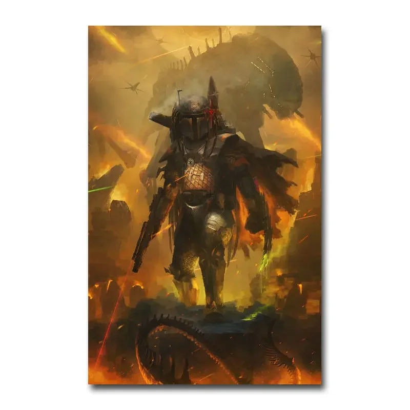 D0695 The Predator Movie 2 Silk Fabric Poster Art Decor Indoor Painting Gift