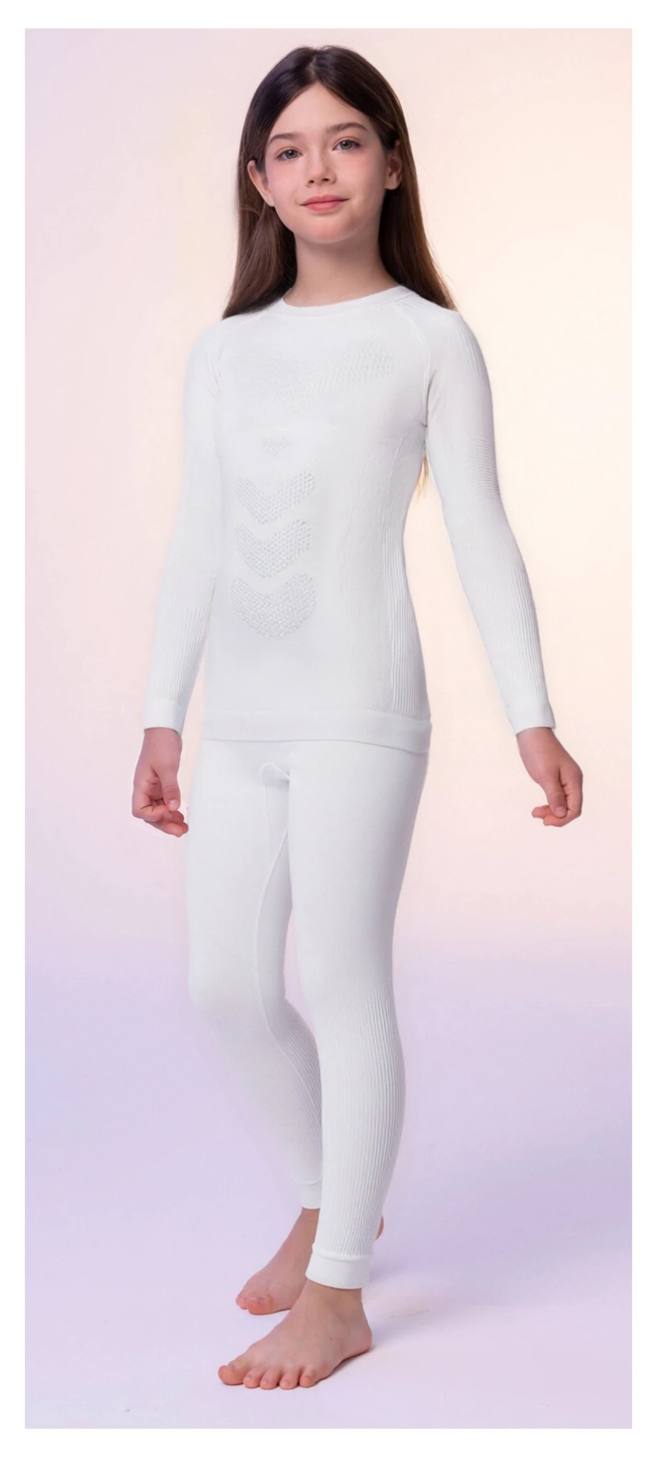 COPOZZ Ski-Thermo-Unterwäsche-Set für Mädchen und Jungen, Kinder, Winter, Outdoor, schnell trocknend, weich, solide, neues Ski-Kleidungsset, Sport – Detail 24