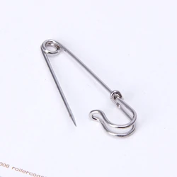 10 Pcs Heavy Duty Safety Pins Brooch Making Accessories for Crafts Skirts Shawls