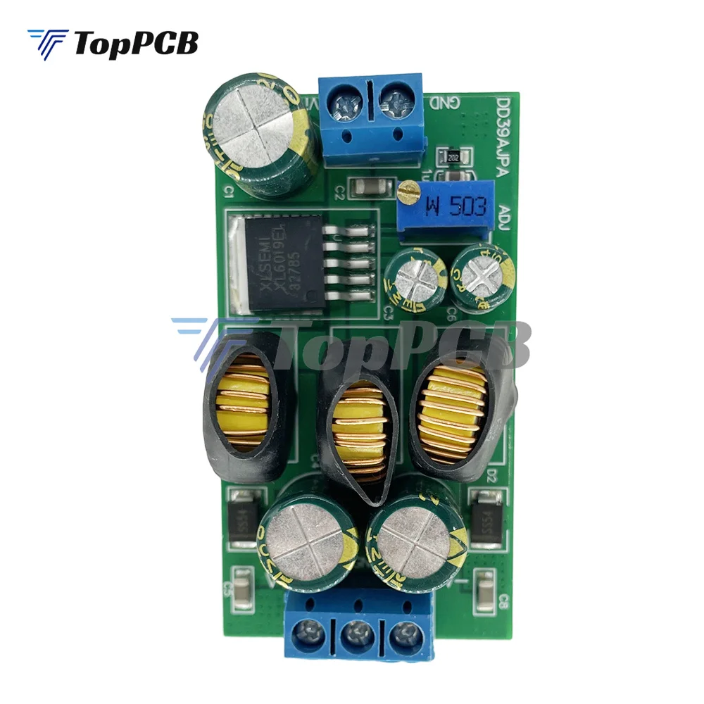 DC Step-Up Boost-Buck Converter Module, Positivo e Negativo, Fonte de Alimentação Dupla Saída, 20W +- 5V, 6V, 9V, 10V, 12V, 15V, 24V