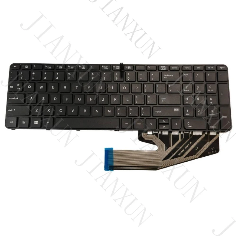 A+ For HP ProBook 450 G3 G4/455 G3 G4/470 G3/470 G4 US Keyboard backlit no point