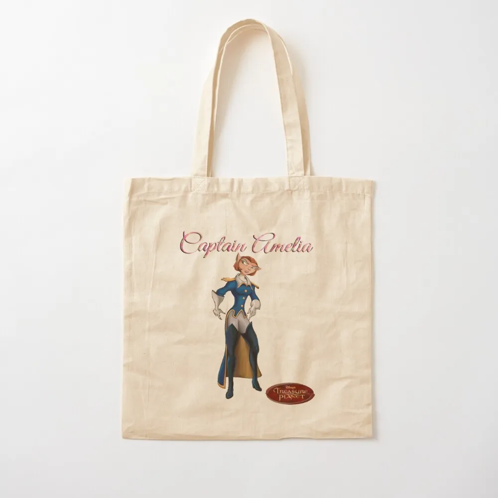 Captain Amelia Tote Bag tote bags cloth bags large size bags custom canvas bag personalized tote