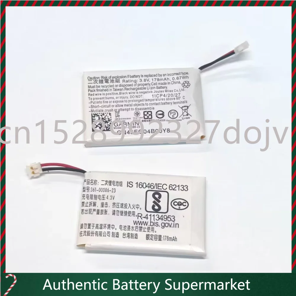 High-quality Products New For Garmin Vivoactive 4 Approach G10 361-00086-23 Watch Battery
