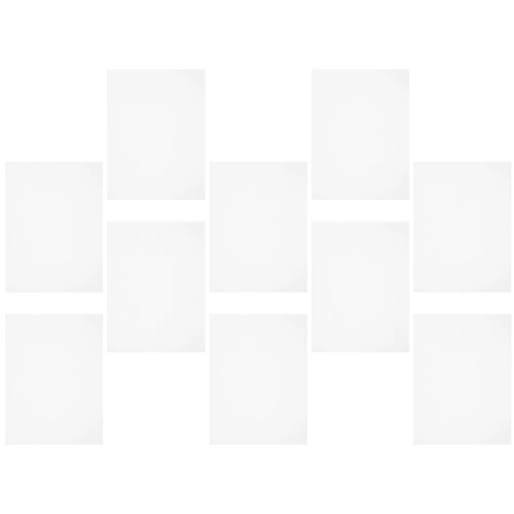 10Pcs Shredder Lubricant Sheets Gear Oil Papers for Smooth Cutting Reduce Static Noise Anti-Jamming Lubrication Supply Kit