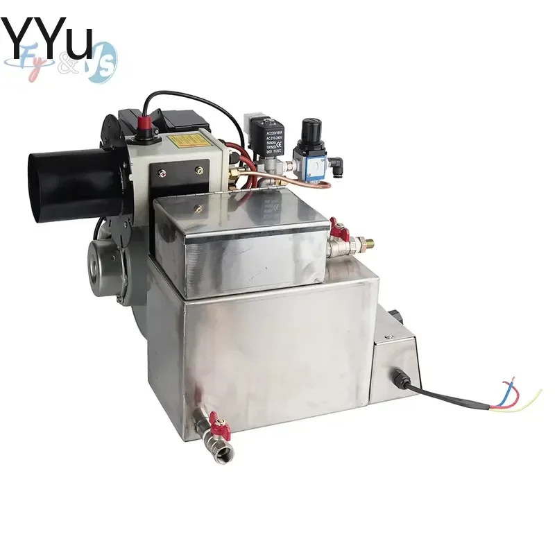 for Fully Automatic Waste Oil Burner Gas Diesel Liquid Fuel Small Boiler Oven Heater Industrial Commercial Use Energy Saving