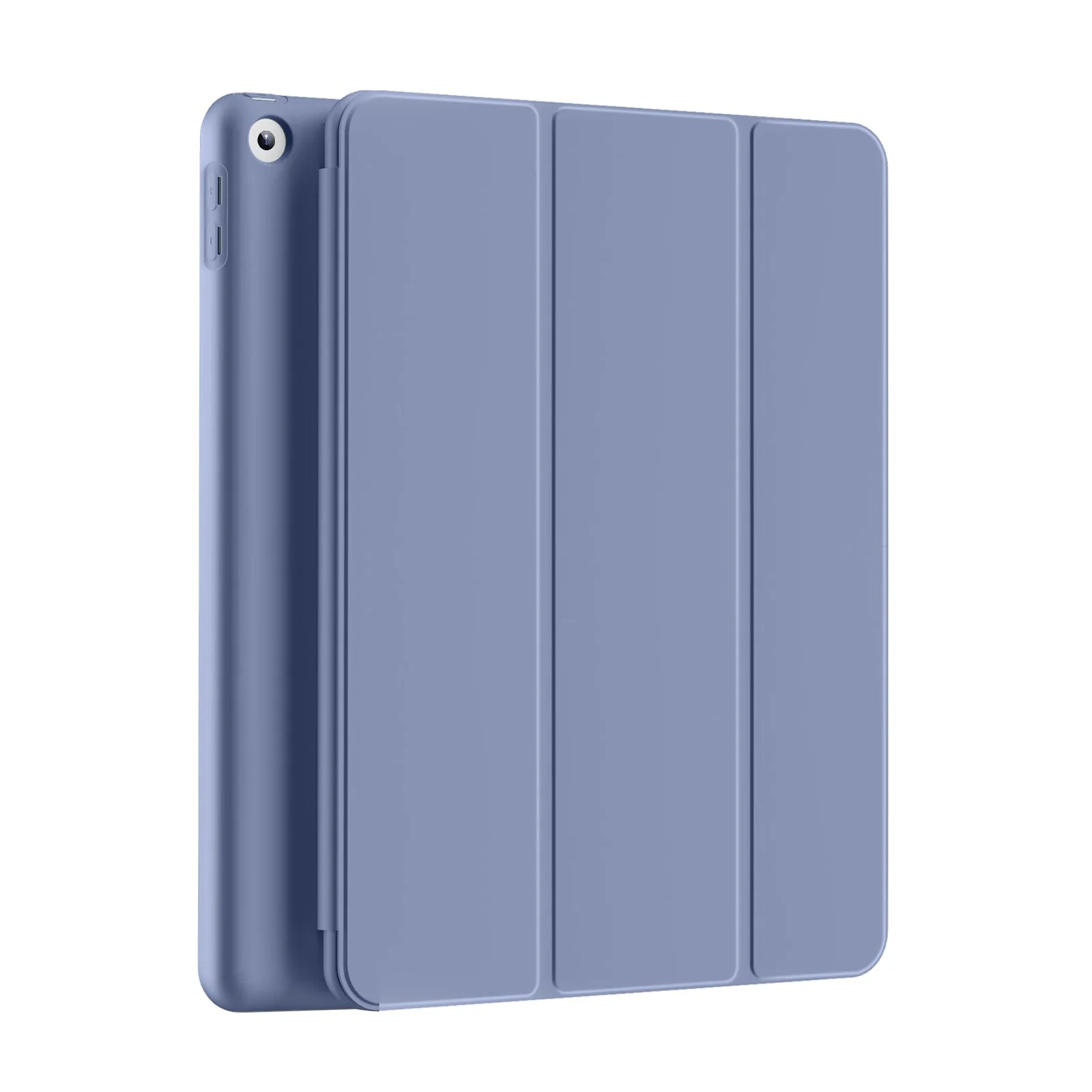Voor iPad 10.2 2019 2020 2021 7e 8e 9e Generatie Magnetische Flip Smart Cover voor iPad 7 8 9 met Zachte Siliconen Terug Shell