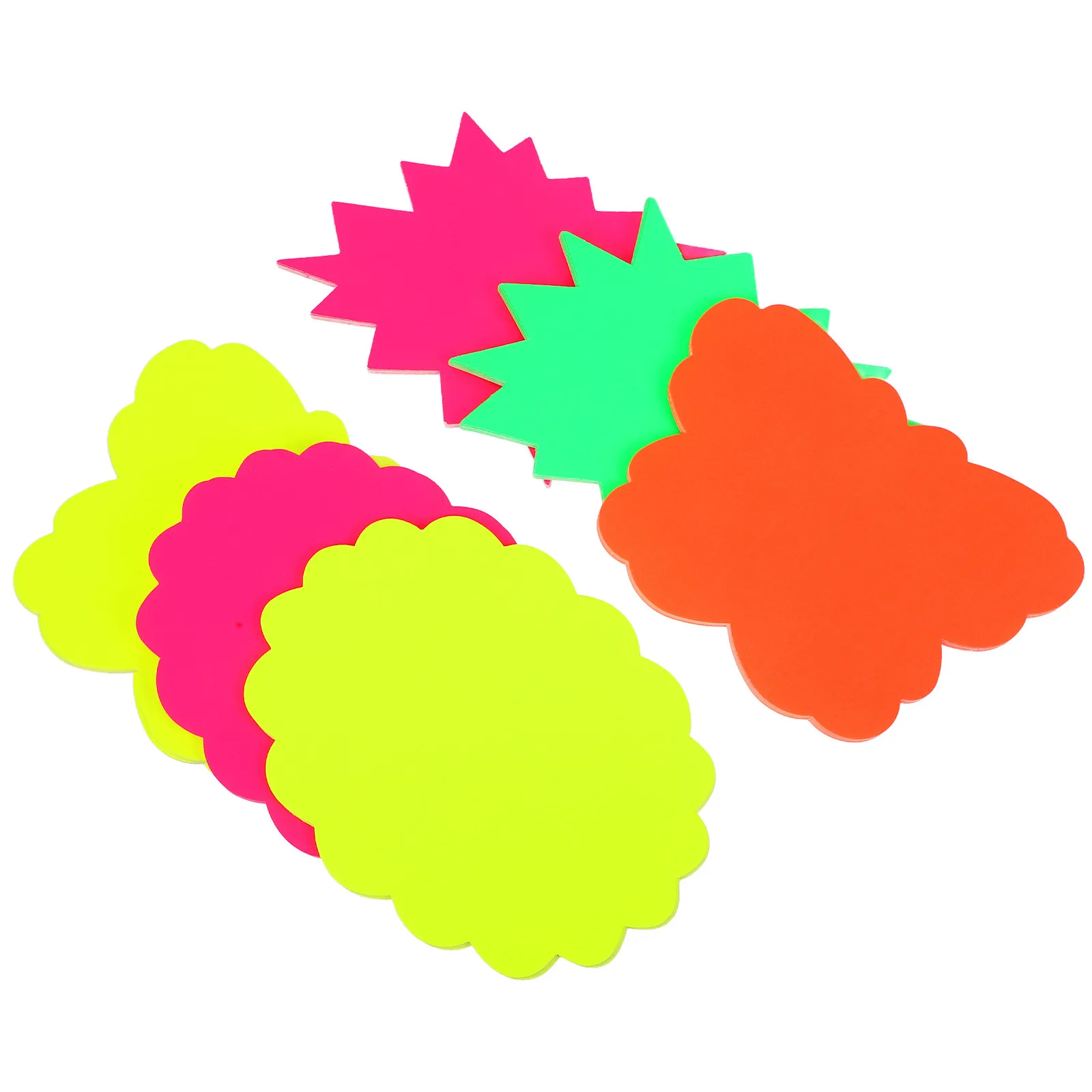 

60 шт. съемных ценников в форме взрывной вспышки, пустые ценники для магазинов, благотворительных акций, распродаж в гаражах, рекламных табличек и этикеток