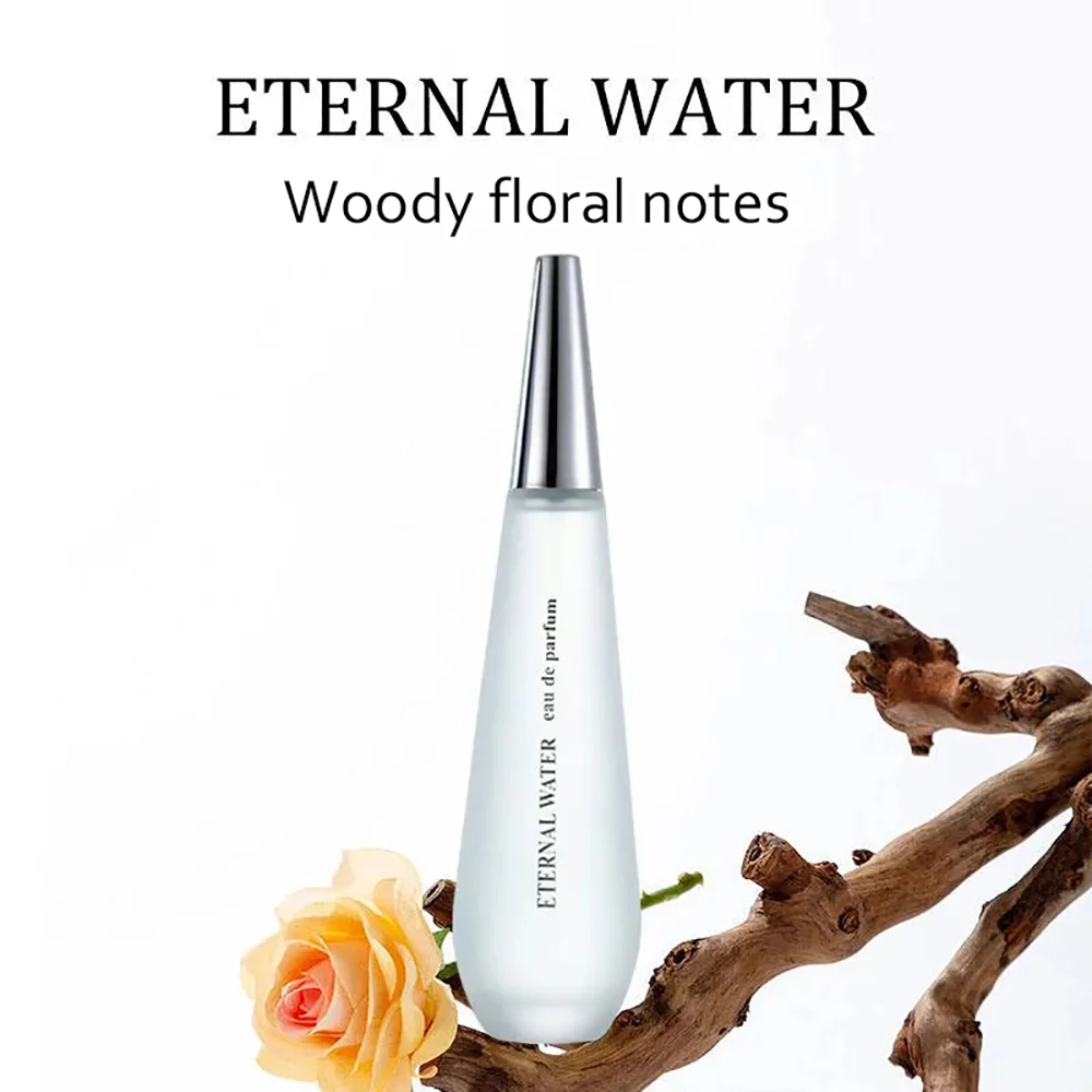 Parfum Wanita, 100ML/3.4oz Semprotan Parfum dengan Aroma Buah, Bunga & Vanila, Parfum Vanila, Tahan Lama, Cocok