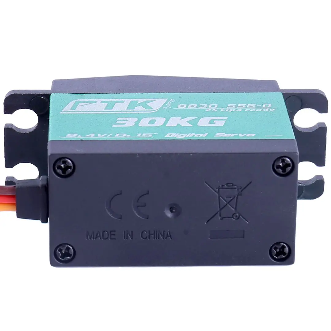 PTKservo 8830 SSG-D 30kg rc servo steering low profile rc 1/10 digital servos 180 degree metal gear HV High torque servo