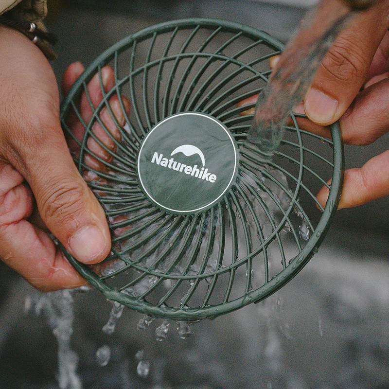 Imagem -02 - Naturehike-portátil Tripé Camping Fan Mesa Fan Engrenagens Ventilador de Teto Pendurado Fan para Tenda Exterior Casa