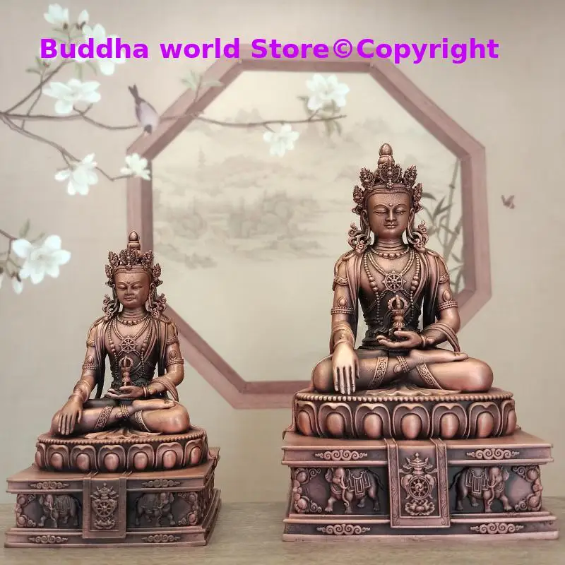

Vajrasattva Buddha Vairocana Sutra Akshobhya Tibetan buddha Handmade copper Holy buddha Buddhist temple lama monk worship