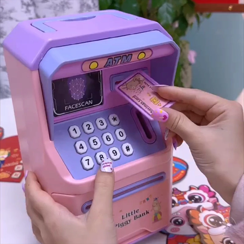 

Детский подарок, электронный пароль, копилка, монеты, экономия денег, копилка, счетчик, кодовый замок, копилка, автоматический мини-сейф