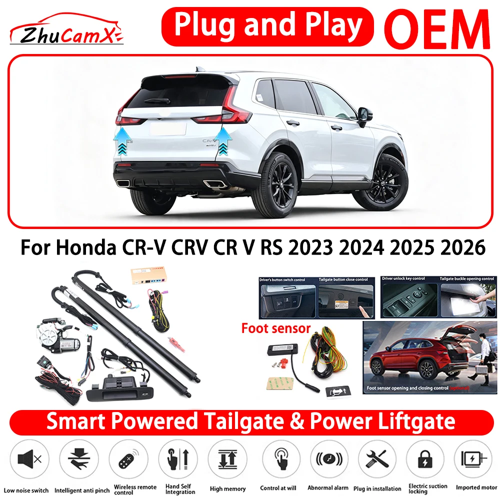 for Honda CR-V CRV CR V RS 2023 2024 2025 2026 OEM Smart Powered Tailgate Power Liftgate Automatic Rear Trunk Tailgate Actuator