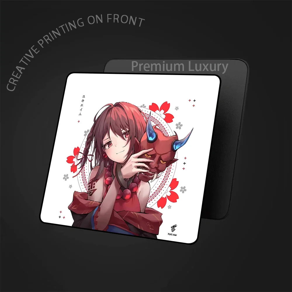 

Yuki Aim Premium Mouse Pad 45x40CM Speed Gaming Mousepad Locking Edge E-Sports Mouse Pad Game Professional Mause Mat Desk Mats