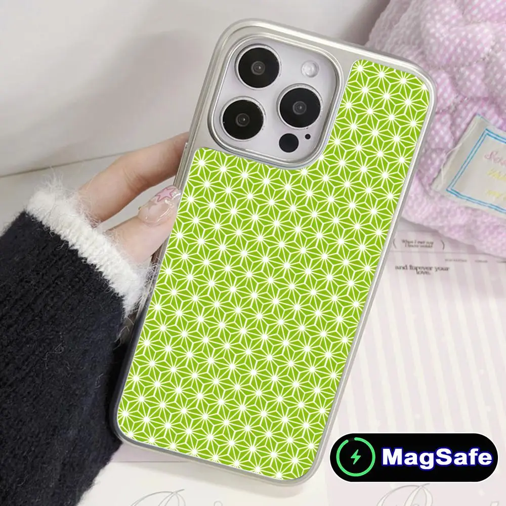 

Чехол для мобильного телефона с текстурой Gentle Breeze для iPhone 17, 16, 15, 14, 13, 12, 11 Air Pro Max Plus Magsafe, цветной чехол с серебряным покрытием