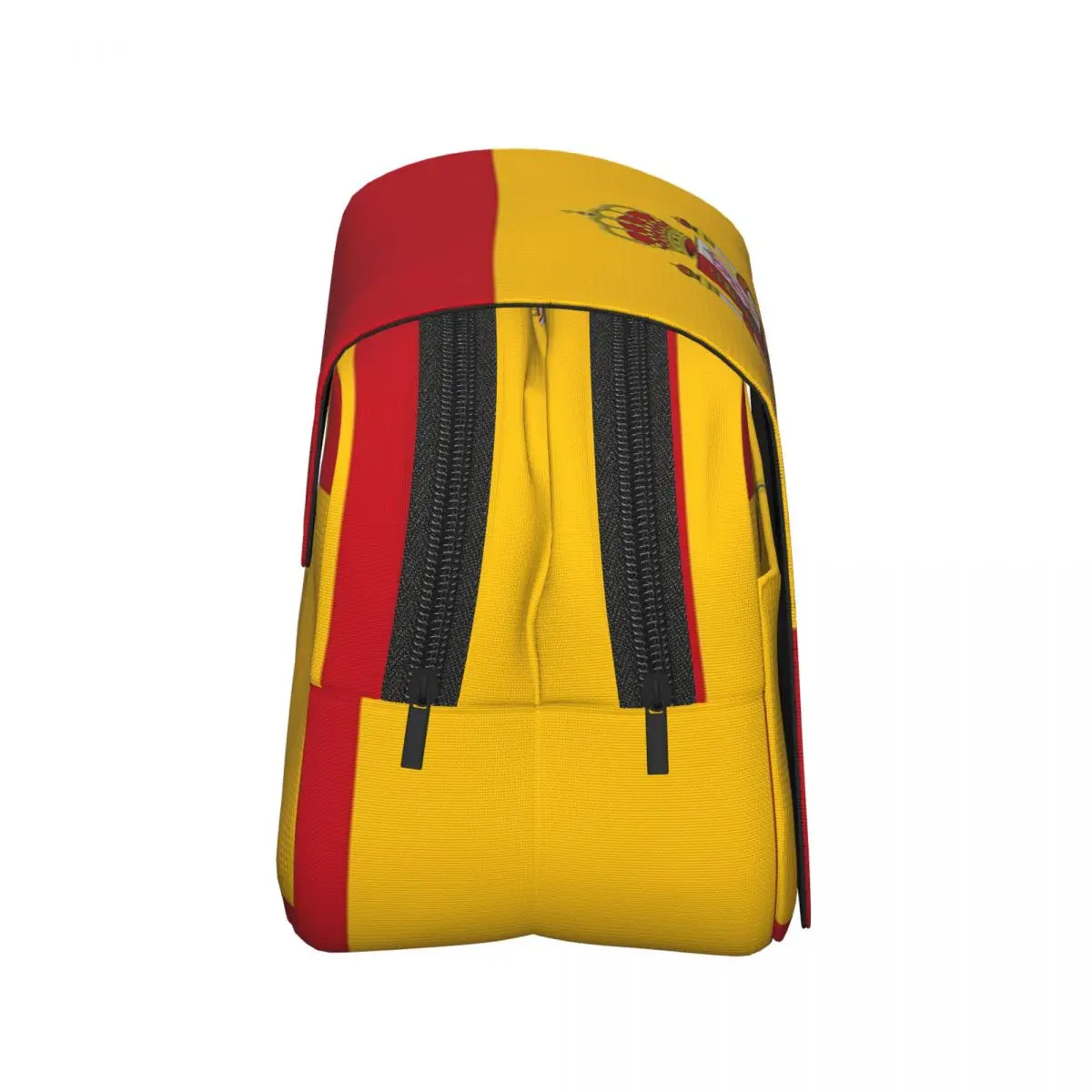 Spain Flag Pencil Case Pen Holder Hard Shell Leather Large Capacity Pen Box Pencil Bag for Students School
