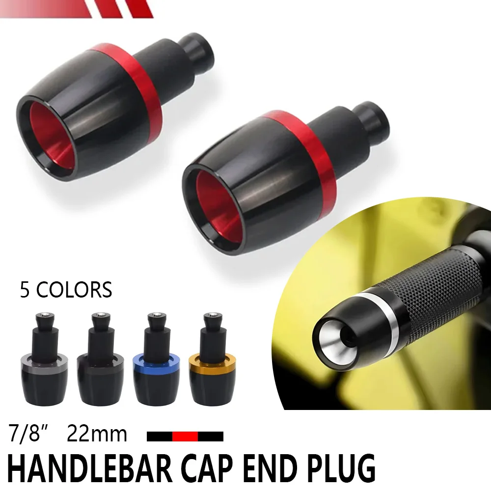 For DUCATI Panigale V4/959 2015-2025 Motorcycle Handlebar Grips Handle Bar Cap 7/8
