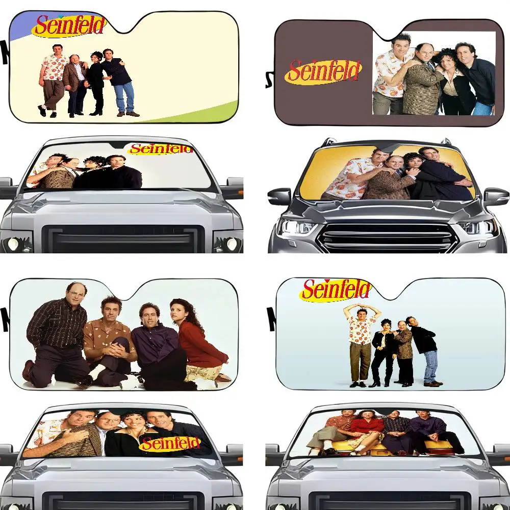 

Seinfeld TV авто лобовое стекло солнцезащитный козырек блокирующий УФ-лучи солнцезащитный козырек защита автомобиля солнцезащитный козырек подарки для папы-хлопця