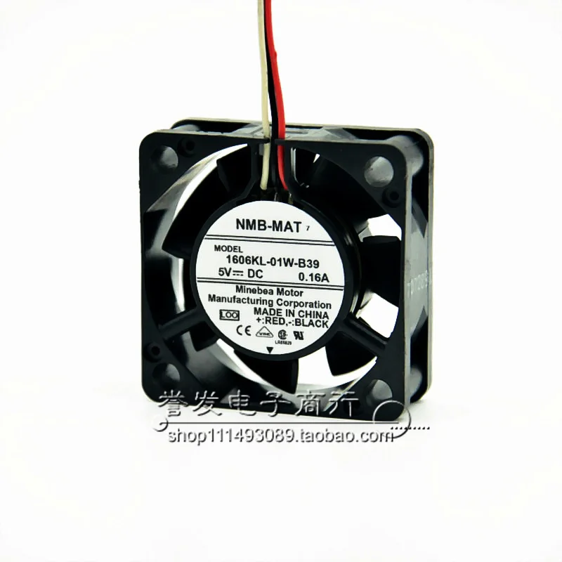 NEW ORIGINAL 1606KL-01W-B39 5V 0.16A 4015 40x40x15mm COOLING FAN RADIATOR