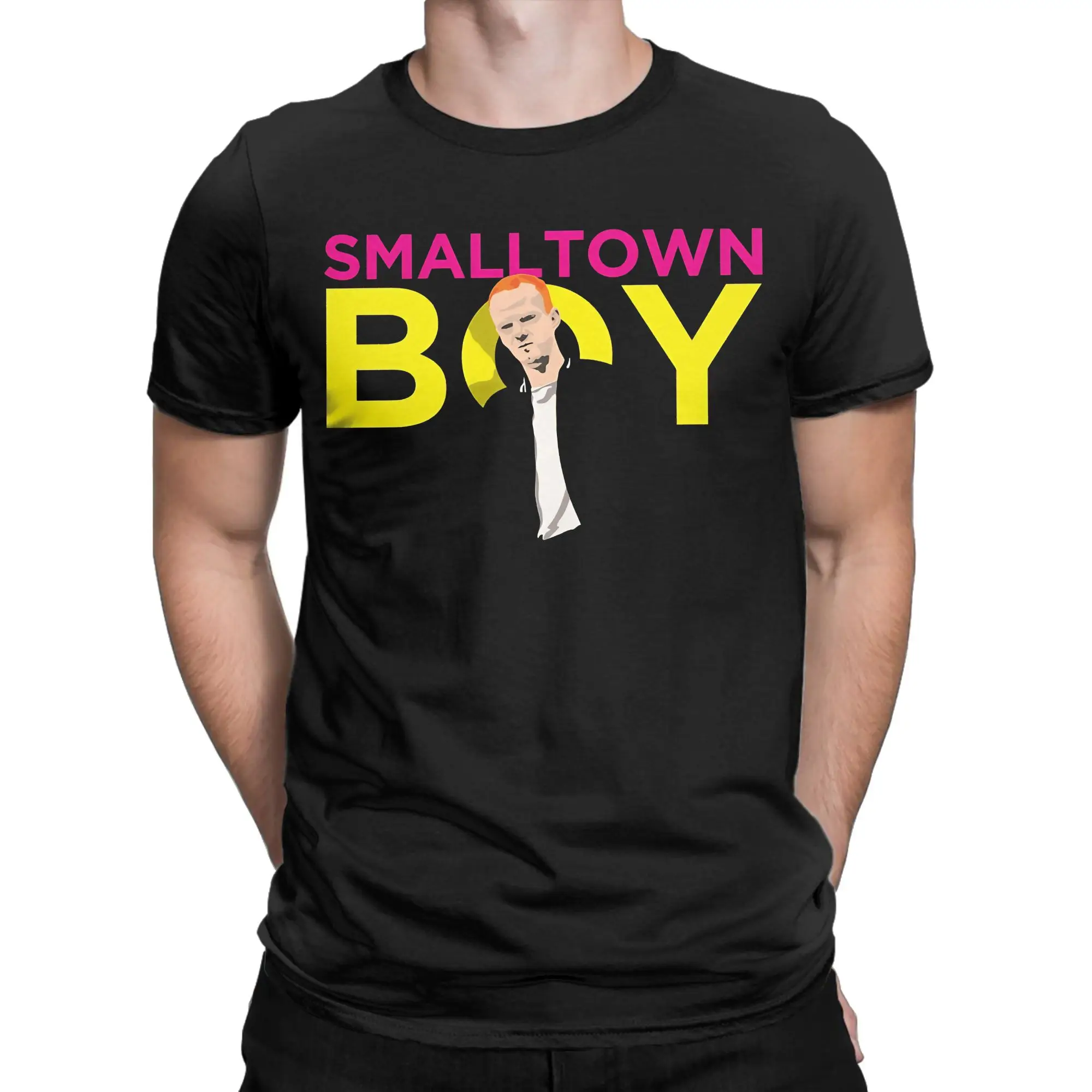 New Wave Graphic  Classic Bronski Beat Funny 100% Cotton T-Shirt Tees Tops For Men