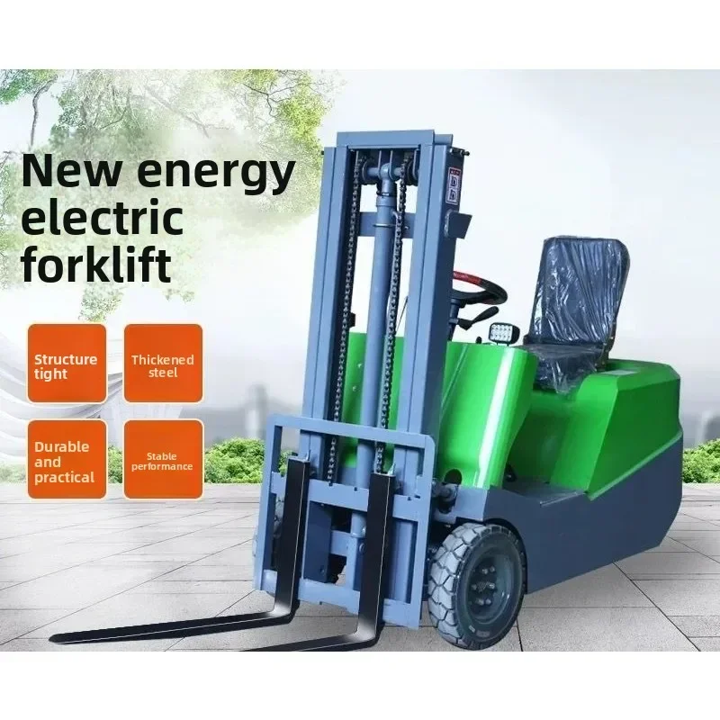 Warehouse warehouse new energy car electric hydraulic stacking loading and unloading