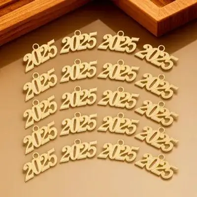 

50pcs Doctor Hat Grad Cap Pendant Charms DIY Jewelry Accessories Keychain Bracelet Necklace Earrings Ornament 2025 for Mother