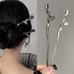 2024 Chinese Style Hair Sticks Vintage Chopstick Hairpins Women Hair Clip Pin Headwear Wedding Headdress Jewelry Accessories