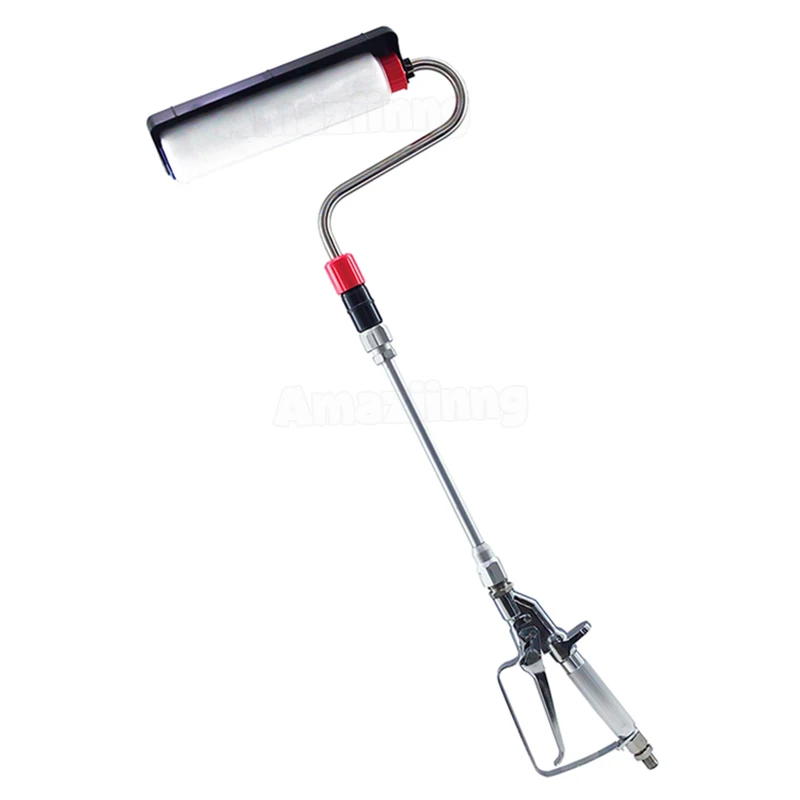 Extension Pole Airless Paint Spraye Powder Coating Sandblasting Gun High Pressure Paint ToolsAirless Paint Roller 30cm Spray