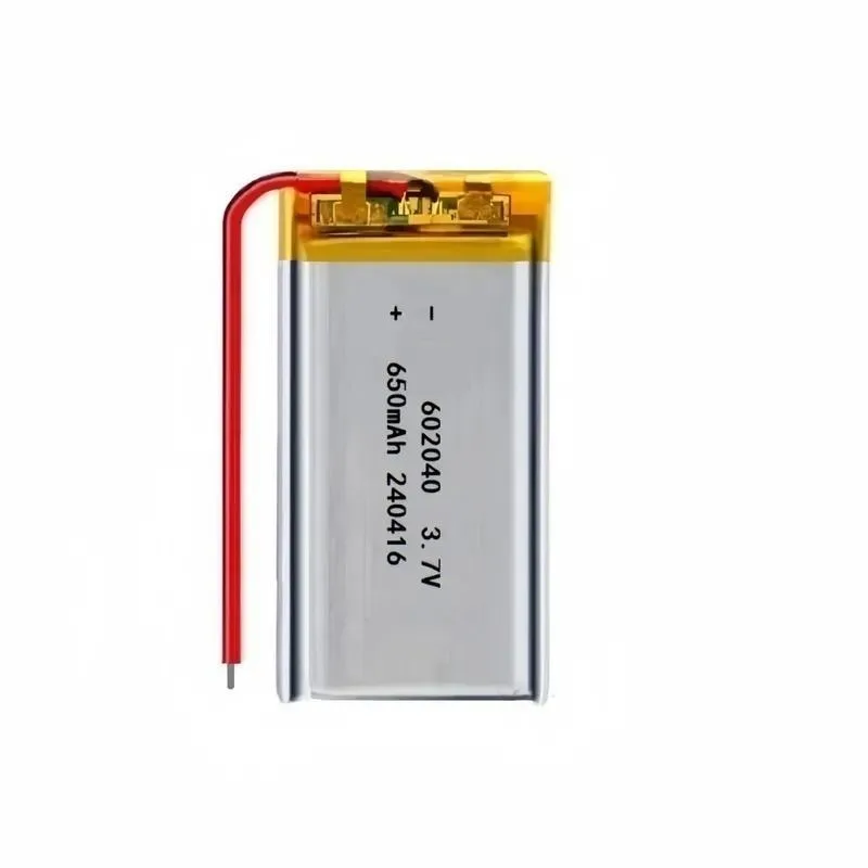 602040 polymer lithium battery 450mAh 3.7V battery cell lithium battery cell intelligent new energy