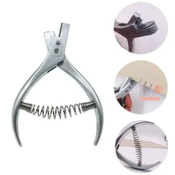 U-shaped Garment Pattern Notcher Pliers Opening Punching Pincers Tailors Steel Pliers Fabric Punch Marker 45N Sewing Accessories