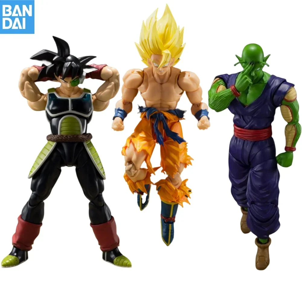 Bandai Anime SHF Iguarts Dragon Ball Z Goku Jeice Burdock Piccolo The Legendary Super Saiyan Collection Figures Model Toys Gifts