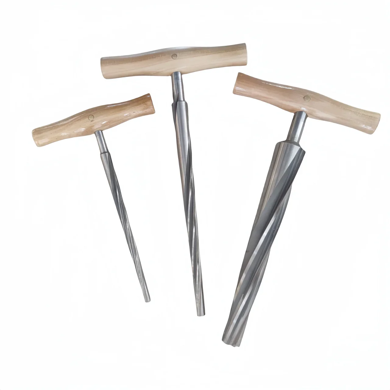 Violin/Cello/Double bass pegs endpin Hole Reamer, HSS Blade Wood Handle for Luthier; violin Making repair tools