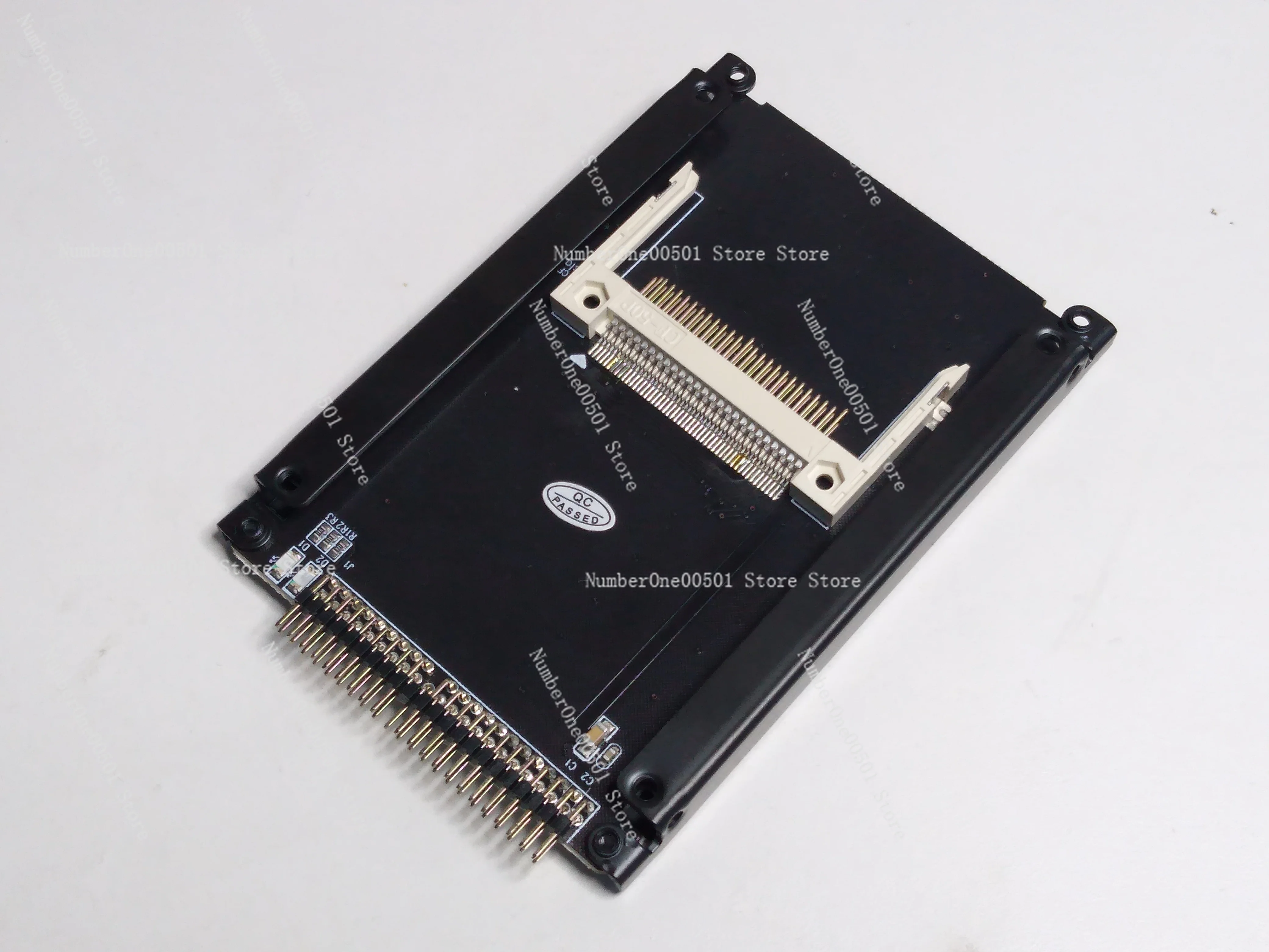 Dual CF To IDE Hard Disk Adapter Card 2 CF Card To 2.5 Inch 44-pin IDE Replacement Hard Disk, Bracket Model